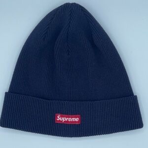 Supreme Mini Box Logo Navy Beanie